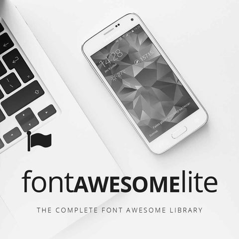 Font Awesome Lite