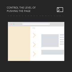 AIR Responsive Push Menu