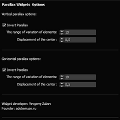 Parallax Widgets