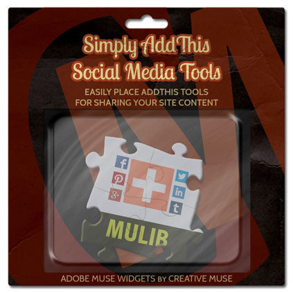 Simply AddThis Social Media Sharing