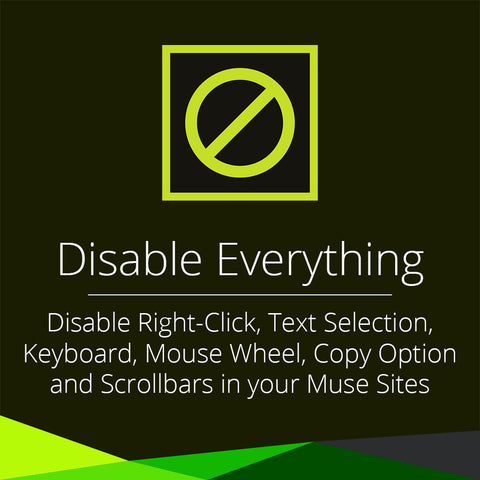 Disable Everything