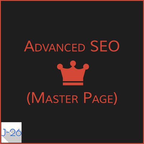 Advanced SEO (Master Page)