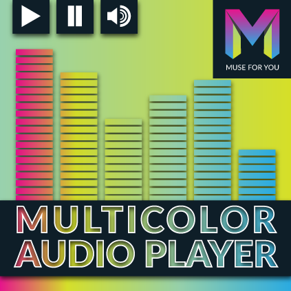 Multicolor Audio Player