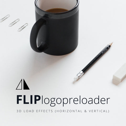 Flip Logo Preloader