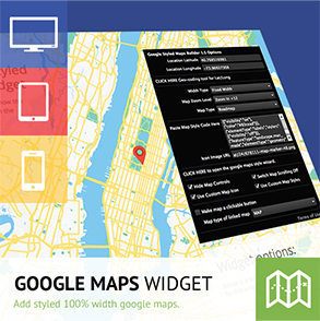 Google Styled Maps Widget