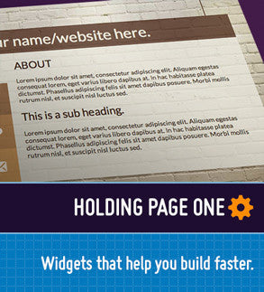 Holding Page One
