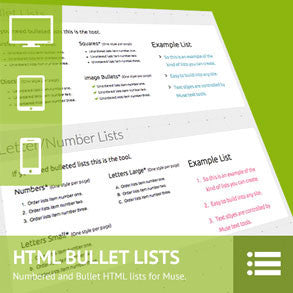 HTML List Builder