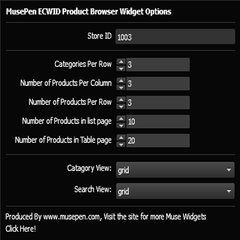 Ecwid Widgets Collection