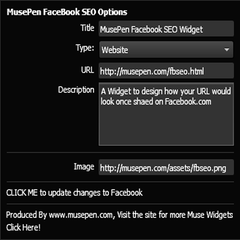 Facebook SEO Widget