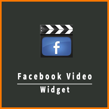 Facebook Video Widget