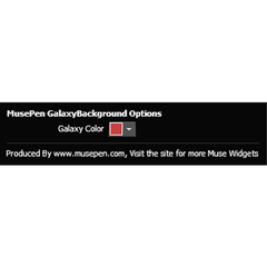 Galaxy Background Widget