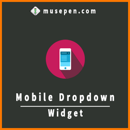Mobile DropDown Menu Widget