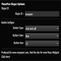 Skype Button Widget
