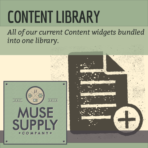 LIBRARY: Content Widgets