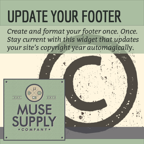 Update Your Footer (C)