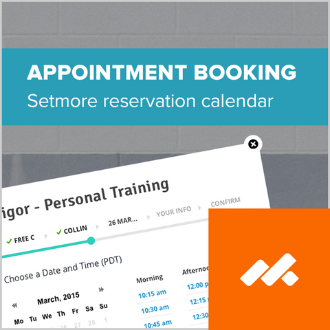 Setmore Appointment Booking Widget