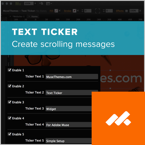 Text Message Ticker