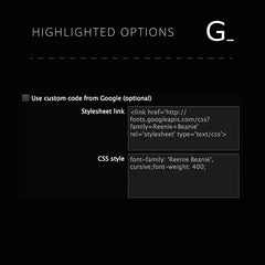 Google Fonts