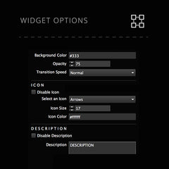 Mighty menu hover
