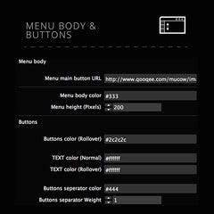 Mighty menu (Vertical)