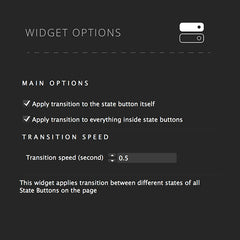 State button transition