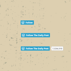 WP Follow Button