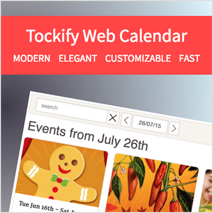 Tockify Events Calendar